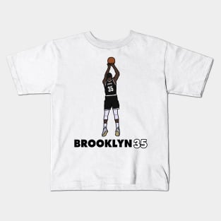 Kevin Anteater 'Brooklyn 35' - NBA Brooklyn Nets Kids T-Shirt